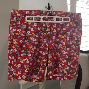 Talbots size12 girlfriend chino shorts ,